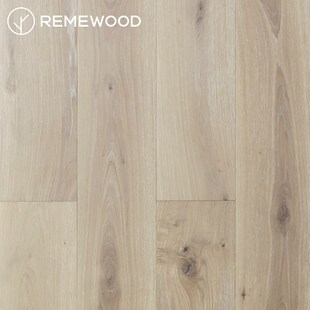 REMEWOOD橡木浅色桦木基材多层实木复合木地板木蜡油环保地暖家用