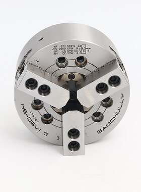 韩国三千里液压卡盘SAMCHULLY HS-06三爪中空油压夹头HS-08卡盘云