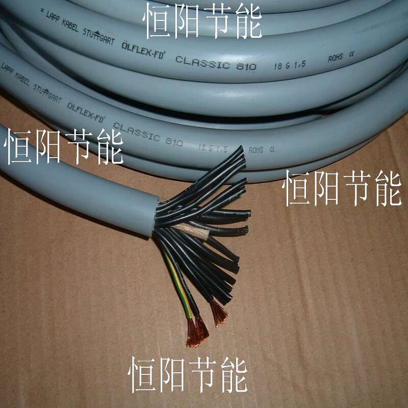 德国进口缆普18芯1.5平方电缆线高柔性拖链控制线机床810 18G1.5图片