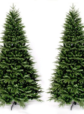 圣诞树1.5米1.8米豪华加密pe+pvcG圣诞树阻燃材质树圣诞装饰绿松