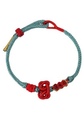 文昌结小红绳手j链编织手绳男生考试上岸手链女生编织手链红绳