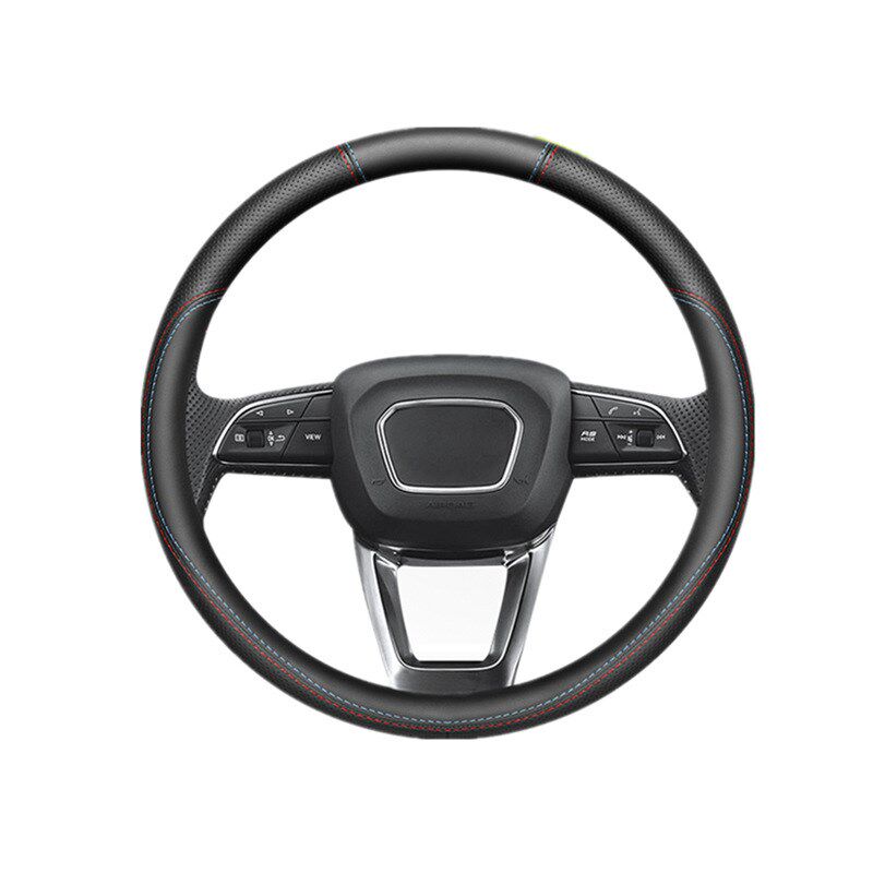 适用于海马普力马汽车方向盘套05年-14年款汽车内饰改.装真皮把套