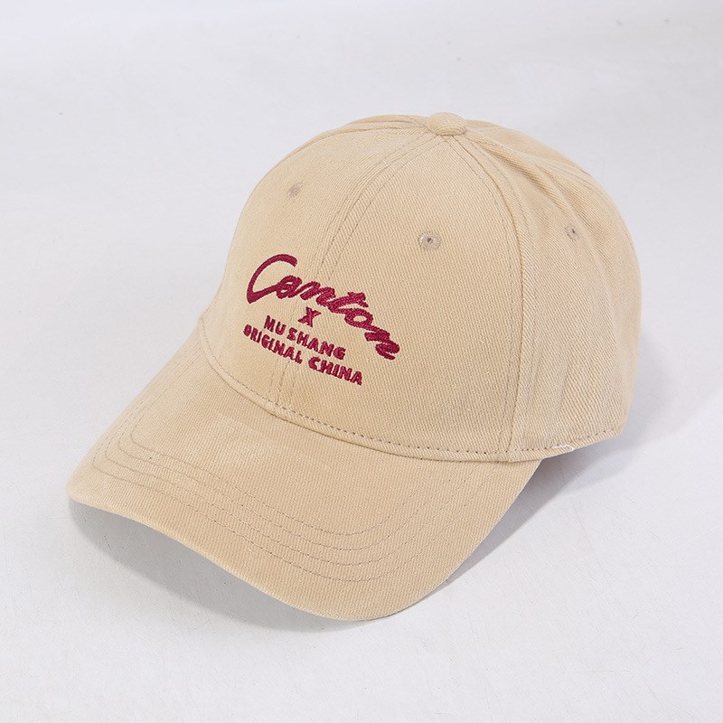 帽子女字母刺绣显脸小棒球帽学生情侣韩版百搭鸭舌帽X户外遮阳帽