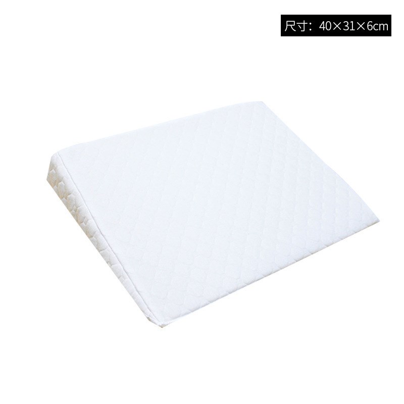 婴儿防吐奶斜坡纯棉外套高弹海绵可压缩F喂奶哺乳枕13度15度斜坡