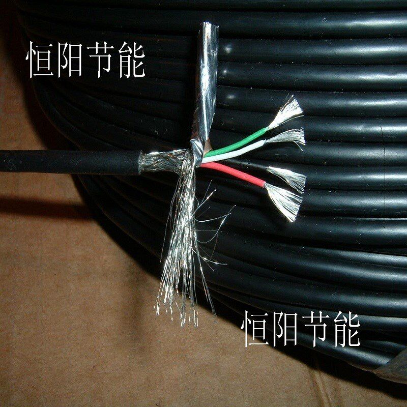 3.5进口4芯屏蔽线0.1x2+0.25x2细丝耐曲拖链无人机信号控制线特软