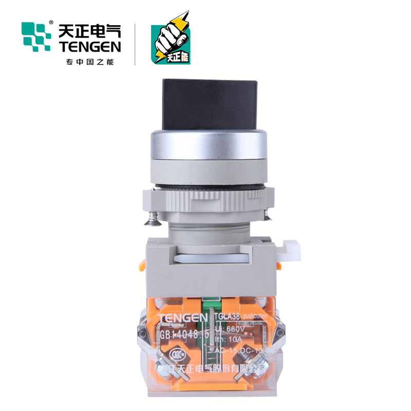 TENGEN天正TGLA39B/38-11X/2 20X/3 11X/3 20X/2按钮旋钮转换开关