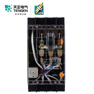 3901T TENGEN天正DZ15LE 3N901T 100A透明漏电塑壳断路器 100
