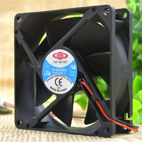 正久TOP MOTOR DF4808BA 48V 8CM 8025 48V 0.09A 变频器风扇