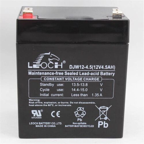 巨人通力电梯配件 轿顶应急电源电瓶 理士蓄电池 12V DJW12-4.5AH