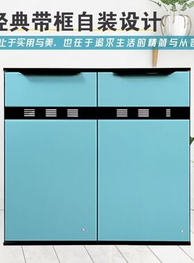 橱柜门板定做吊柜拉篮门钢化玻璃门定制厨房灶台洗手盆门带框自装