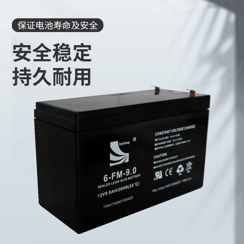 天畅 6-FM-9.0 12v9AH 电梯 电瓶 喷雾器 音响 安防ups