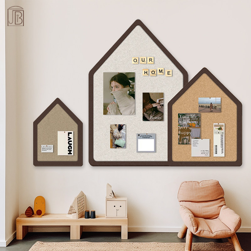 房子毛毡墙照片墙软木墙板儿童房装饰记事板留言板儿童房幼儿园作,文具电教/文化用品/商务用品,记事板/留言板,淘宝优惠券,粉丝福利购,淘宝优惠卷