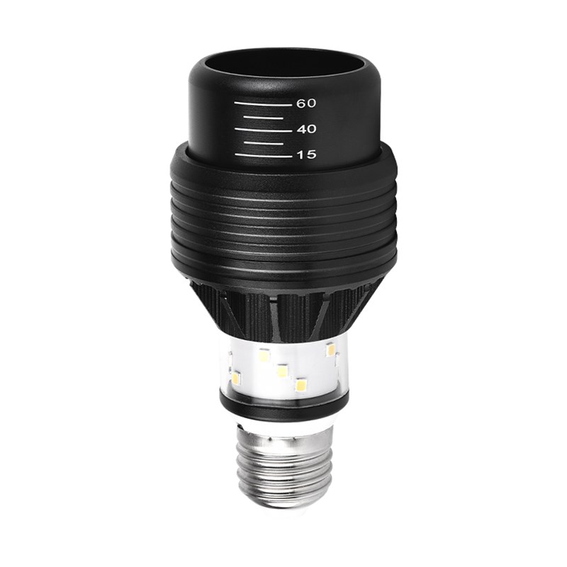 灯泡可调光束角e27螺口餐厅餐饮专用火锅店餐桌防眩光聚光射灯