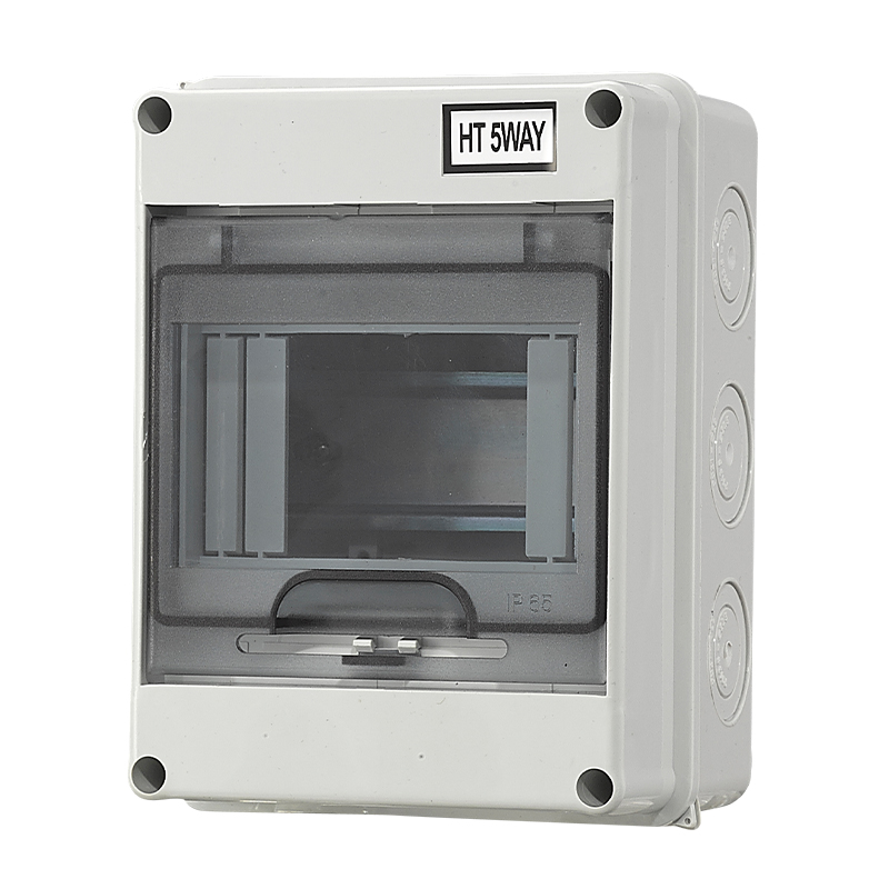 明装回路配电箱家用防水强电箱塑料电箱盒PZ30空气开关盒子电控箱