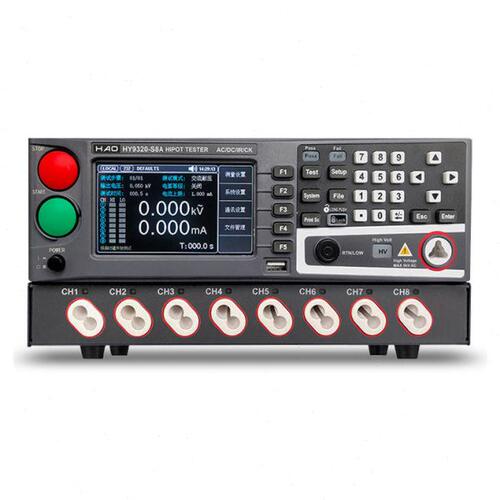 浩仪交直流耐压绝缘测试仪HY9310多通道程控耐压测试仪HY9320-S8A