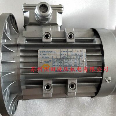 原装意大利WAM减速机M4505160ES3A 电机MT0800B04145现货