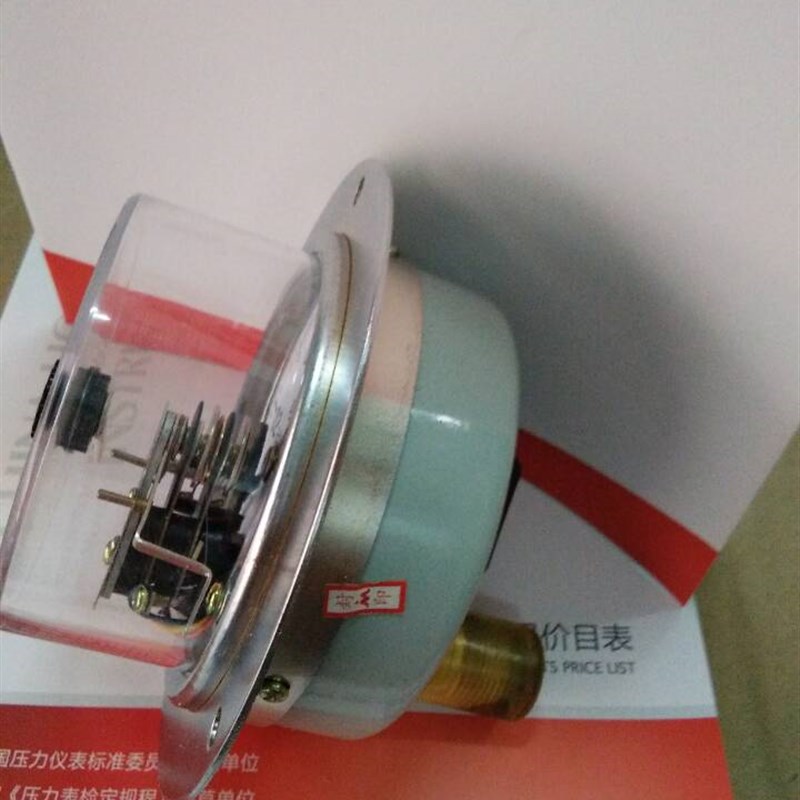 红旗仪表厂家直销轴向带边磁助式电接点压力表电子开关 YXC-100ZT