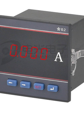 CD194I-AX1智能数显电流表AC0-5A可调 PA1941-AX1单相电流表68X68