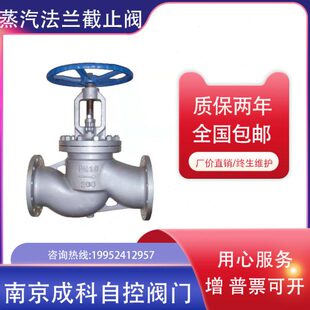 耐高温导热油法兰铸钢截止阀J41H-16/25C DN40 50 65 80 100DN500