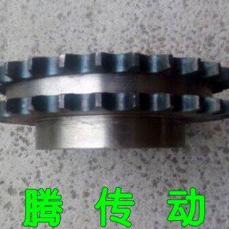 专业生产加工定做，高精密链轮4分23齿双排08B23齿双排节距：12.7