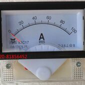 100A 75MV 85C17 直流电流表85C17 150A 200A A安装