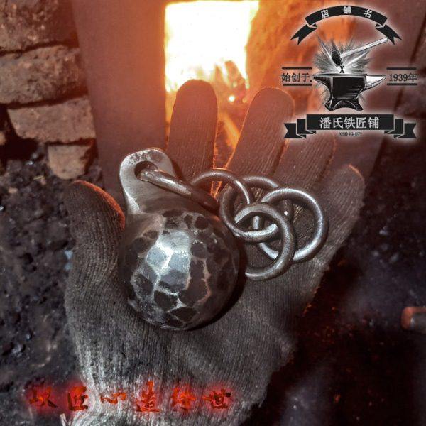 潘铁匠手工锻打实心流星锤表演武术器械甩头健身软兵器收藏把玩,特色手工艺,其他特色工艺品,淘宝优惠券,粉丝福利购,淘宝优惠卷