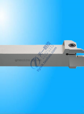 端面槽刀杆QFHD2525L22-58H -86H -130H -185H配双头切槽刀片ZTHD