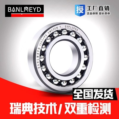 BMD进口不锈钢调心球轴承S1304 1305 1306 1307 1308 1309 1310P5