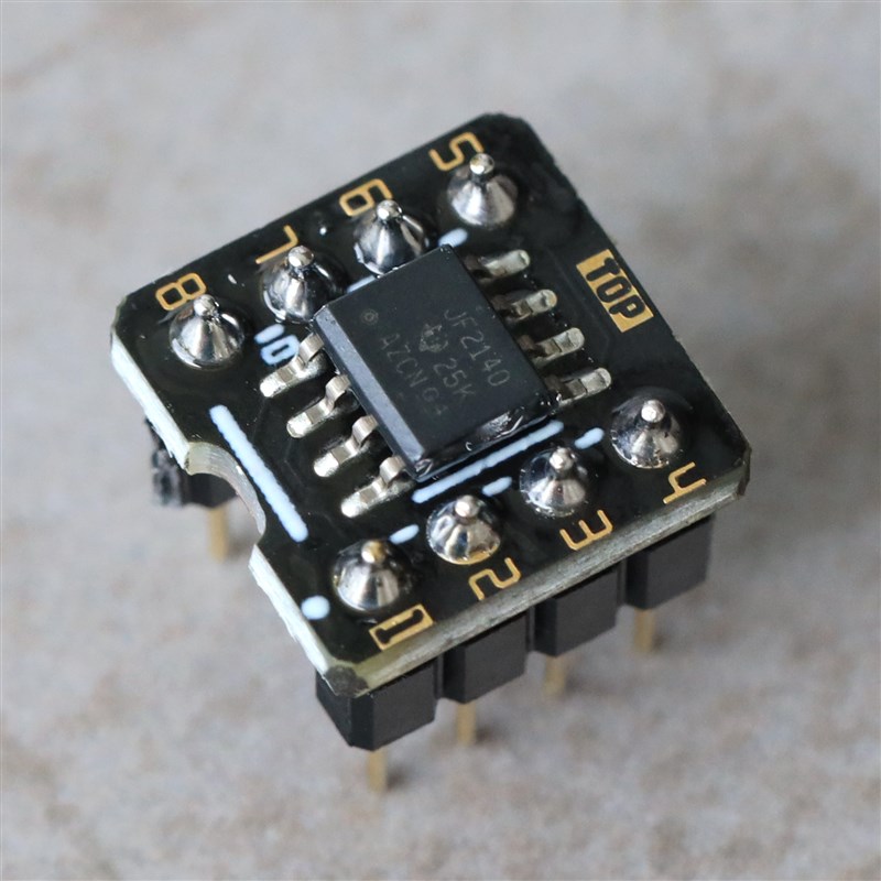 TI    超低噪音全新孪生N沟道差分管对JFE2140(代NPD5564)