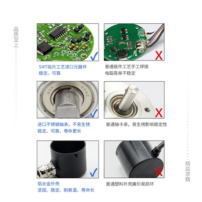 CHBG勃嘉光电编码器增量式编码器ZKT10030旋转编码器增量编码器