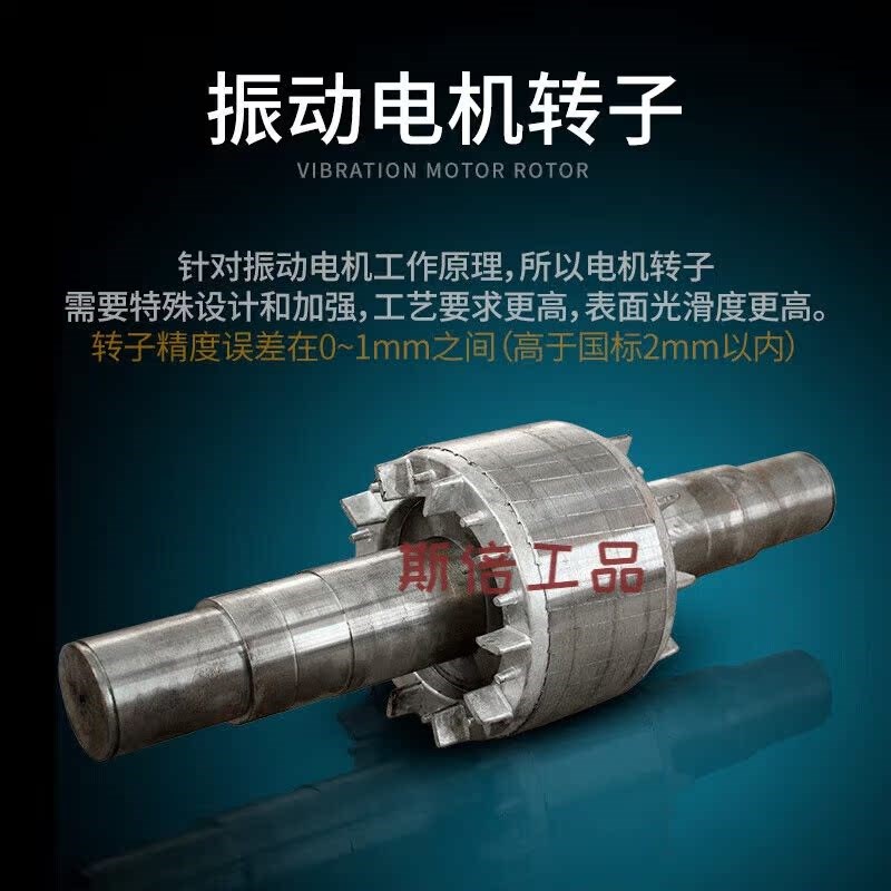 工业380v异步振动电机震动平台给料机振动脱水筛仓壁振动器震动泵