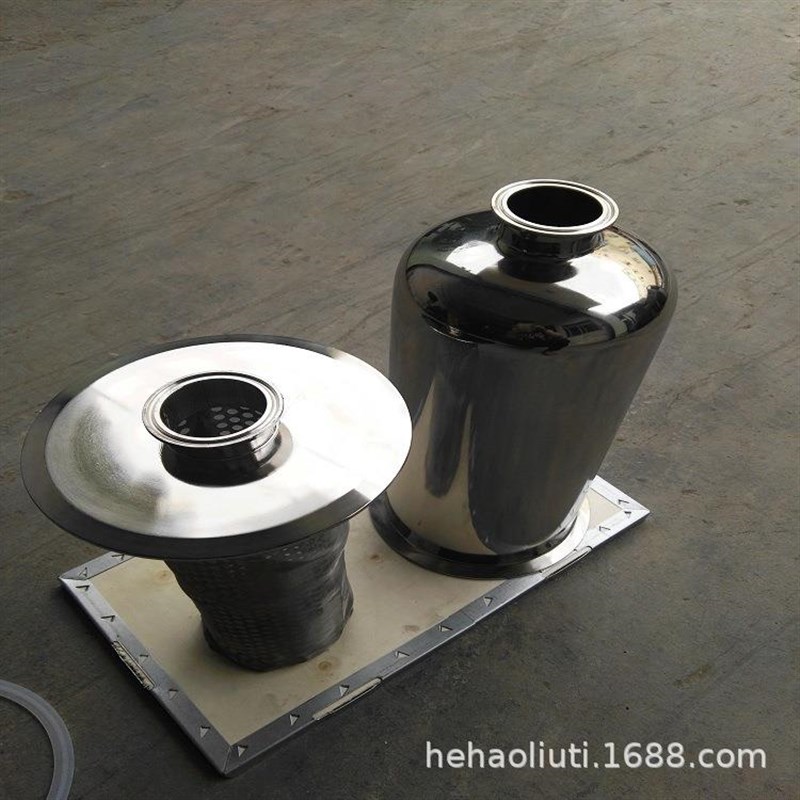 定制304不锈钢卫生级管道过滤器 直通式管道过滤器 非标定制