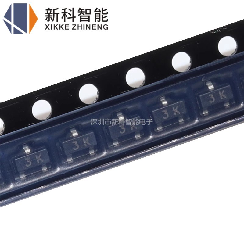 BC858A 3J BC858B 3K BC858C 3L SOT-23 贴片三极管