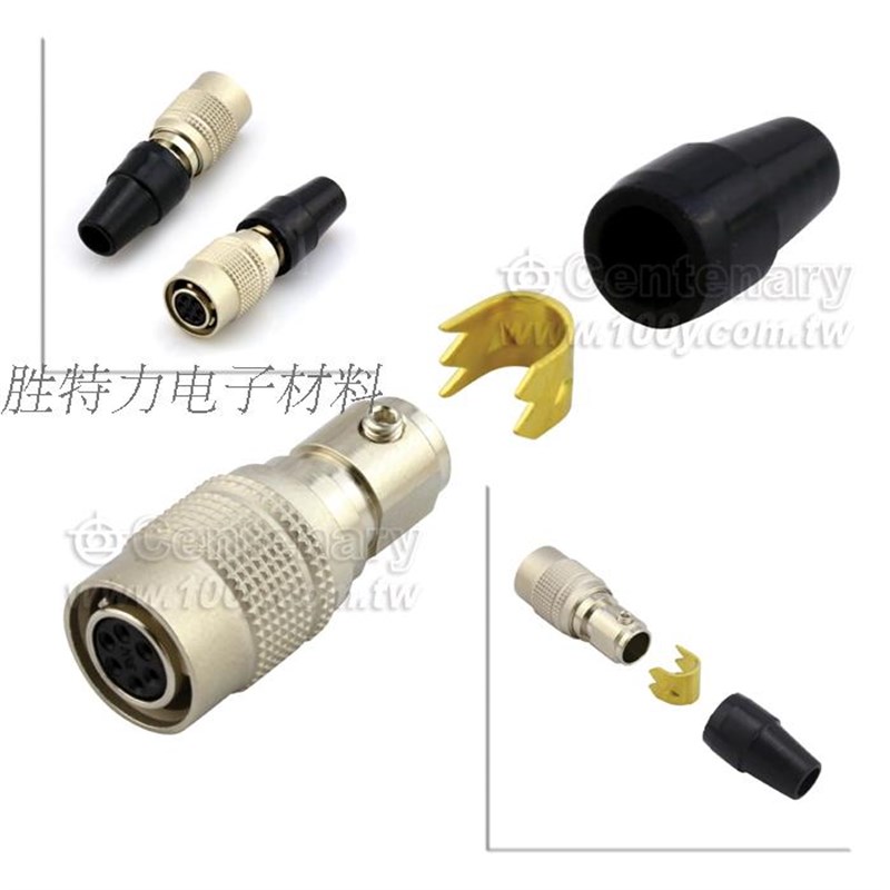 HR10A-7P-6S(73) HRS广濑Push-Pull Connectors Plug Solder type