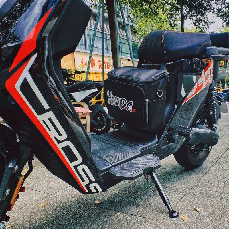 九号电动车d小牛后座包摩托车复古多功能改装饰配件手机收纳袋防