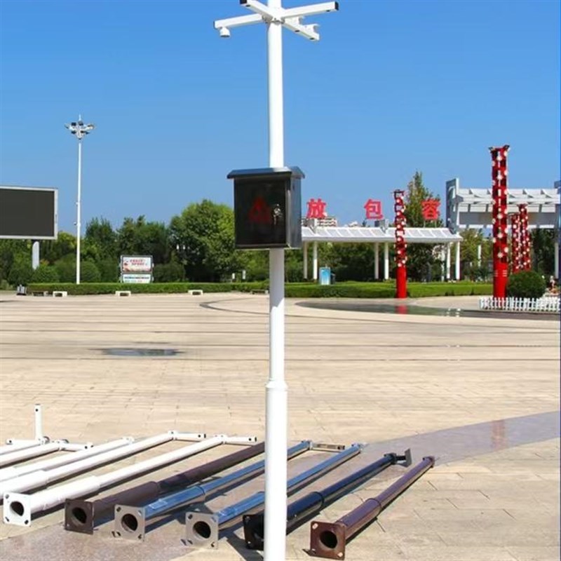 监控立杆工程组合杆3米4米5米6米治安监O控立杆八角杆/可定制