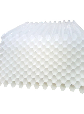 PP六角蜂窝斜管填料斜板填料污水处理沉淀池自来水厂环保填料厂家