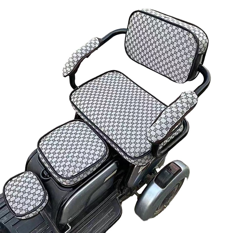 艾美达立马台铃j三同阔佬头哈牛踏浪电动三轮车座套坐垫四季通用