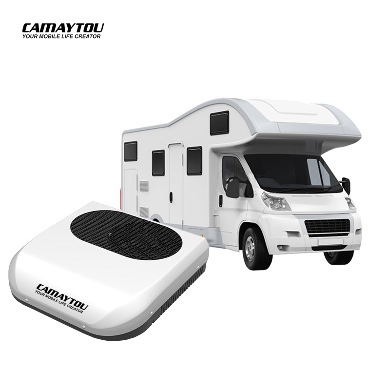12V24V48V110V2t20V冷暖款轻卡房车高尔夫球车顶置一体式驻车空调