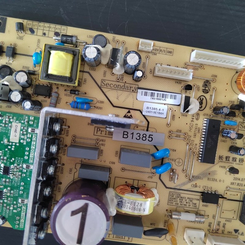 美菱冰箱主板BCD-568WPBD 565 530W 551WPC电脑板BO1385(H1)L1J1X