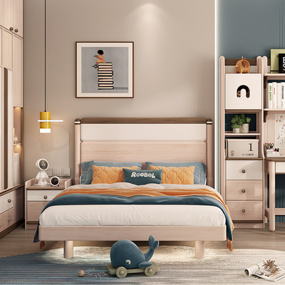 ABC提拉米苏儿童实木床悬浮床