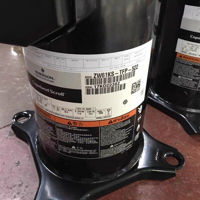 全新原装谷轮5匹热泵空气能压缩机ZW61KS-TFP-522 ZW61KA-TFP-522