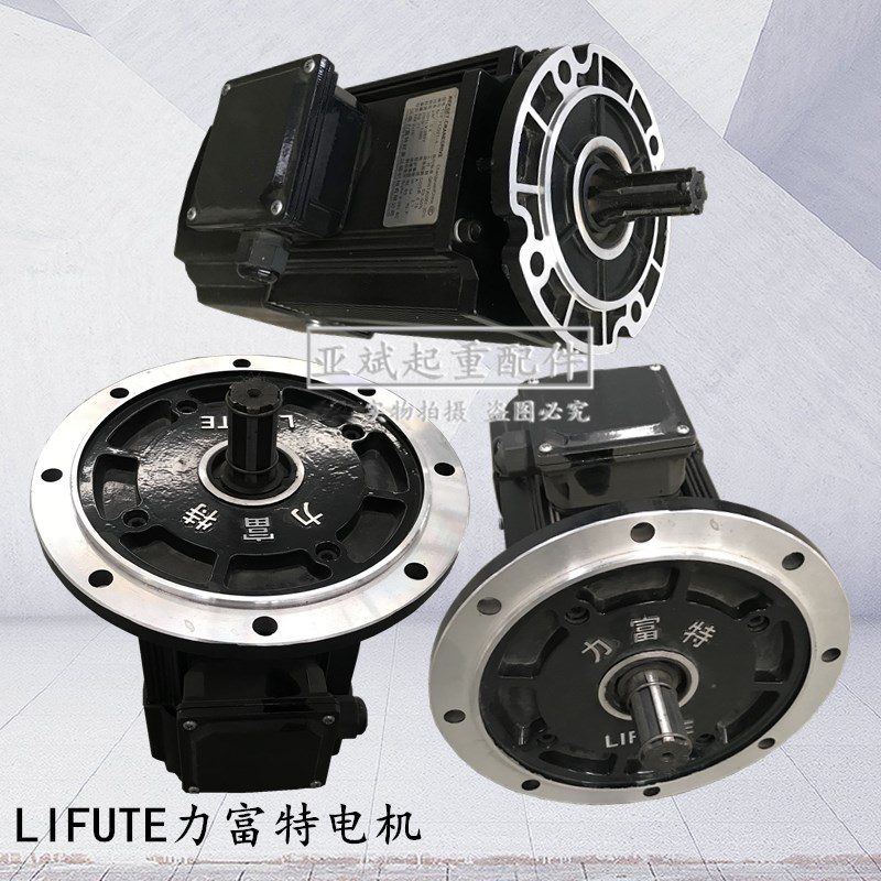 河南力富特电机YCD21-4 0.8KW1.5卫华电动葫芦跑车行走软启动铝壳