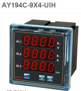 厂家直销AY194C-9X4- UIP三排显示数字组合表AOYI上海奥仪电器