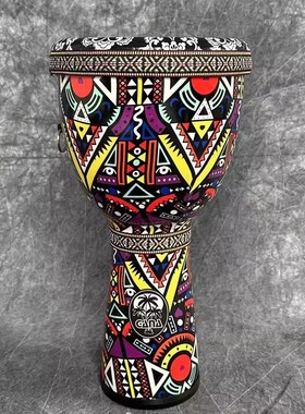 加纳新款8寸  非洲金x贝鼓 中东鼓 手鼓 非洲鼓