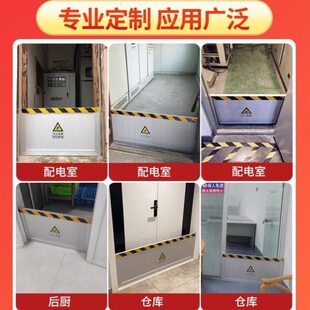 铝合金挡鼠板配电房防鼠板折叠挡鼠板门档厨房库房防汛防洪挡水板