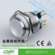 西普金属按钮MP022S 开孔22按钮开关 一开一闭 H11 自复位