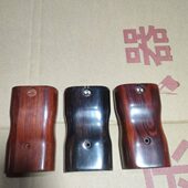 二胡琴筒底托黑檀通用底托紫檀二胡底托配件红木琴筒低托送配重丝