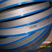 锯钢筋 4000 42锯片 1.1 卧式 锯槽钢锯条 4T带锯 锯圆钢锯条