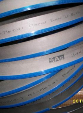 4000*34*1.1*3/4T带锯/卧式42锯片/锯圆钢锯条/锯槽钢锯条/锯钢筋